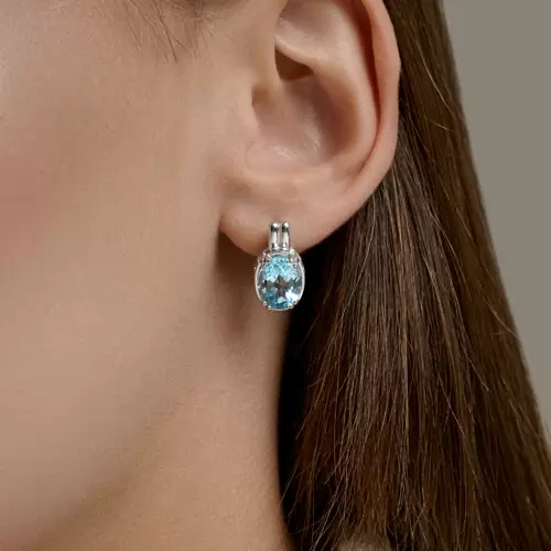 Серьги 92023262 серебро