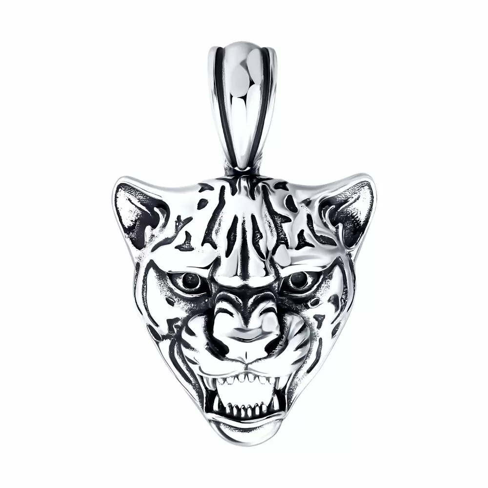 Подвеска 95030290 серебро Тигр_0