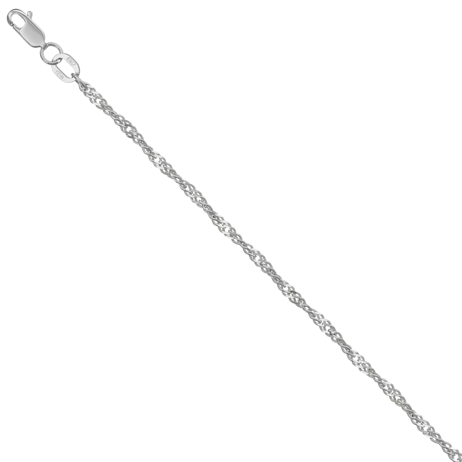 Цепь НЦ22-028Ю-3 d0.40 серебро Полновесная_0
