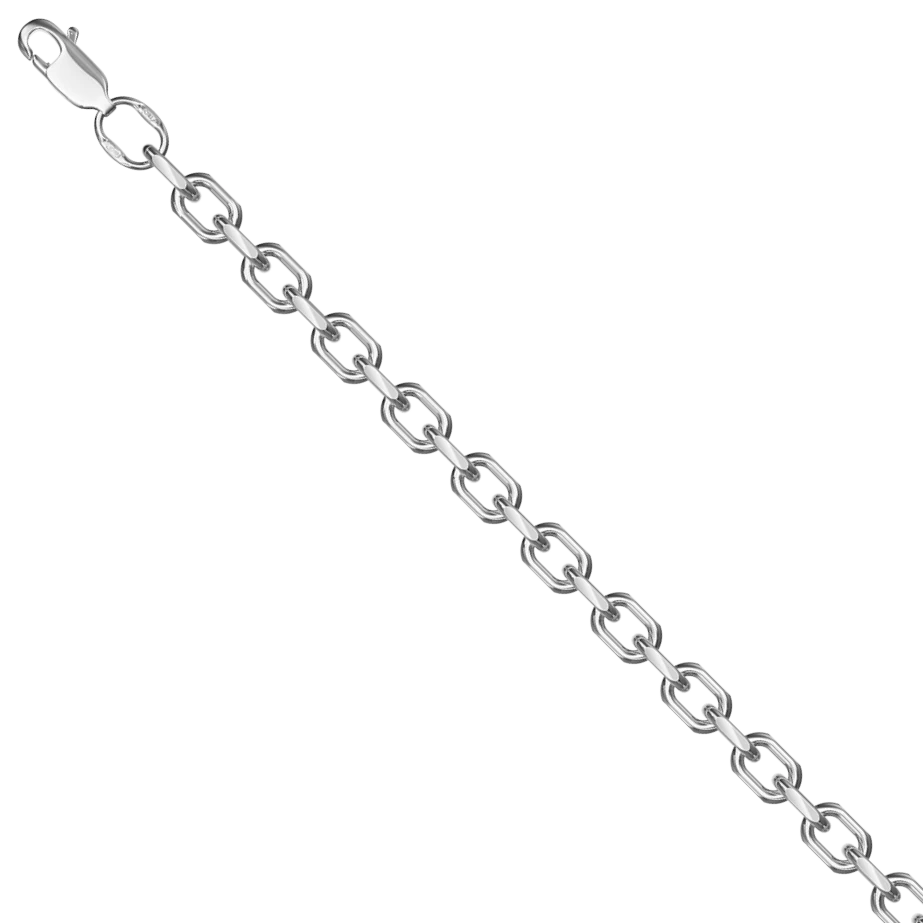 Цепь НЦ22-206АЮ-3 d1.20* серебро Полновесная