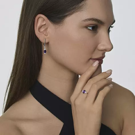 Серьги подвесные 02-4852.00АМ-00 серебро_2