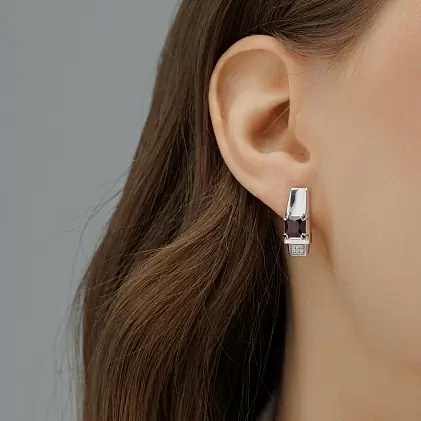 Серьги 02-4419.00ГР-00 серебро