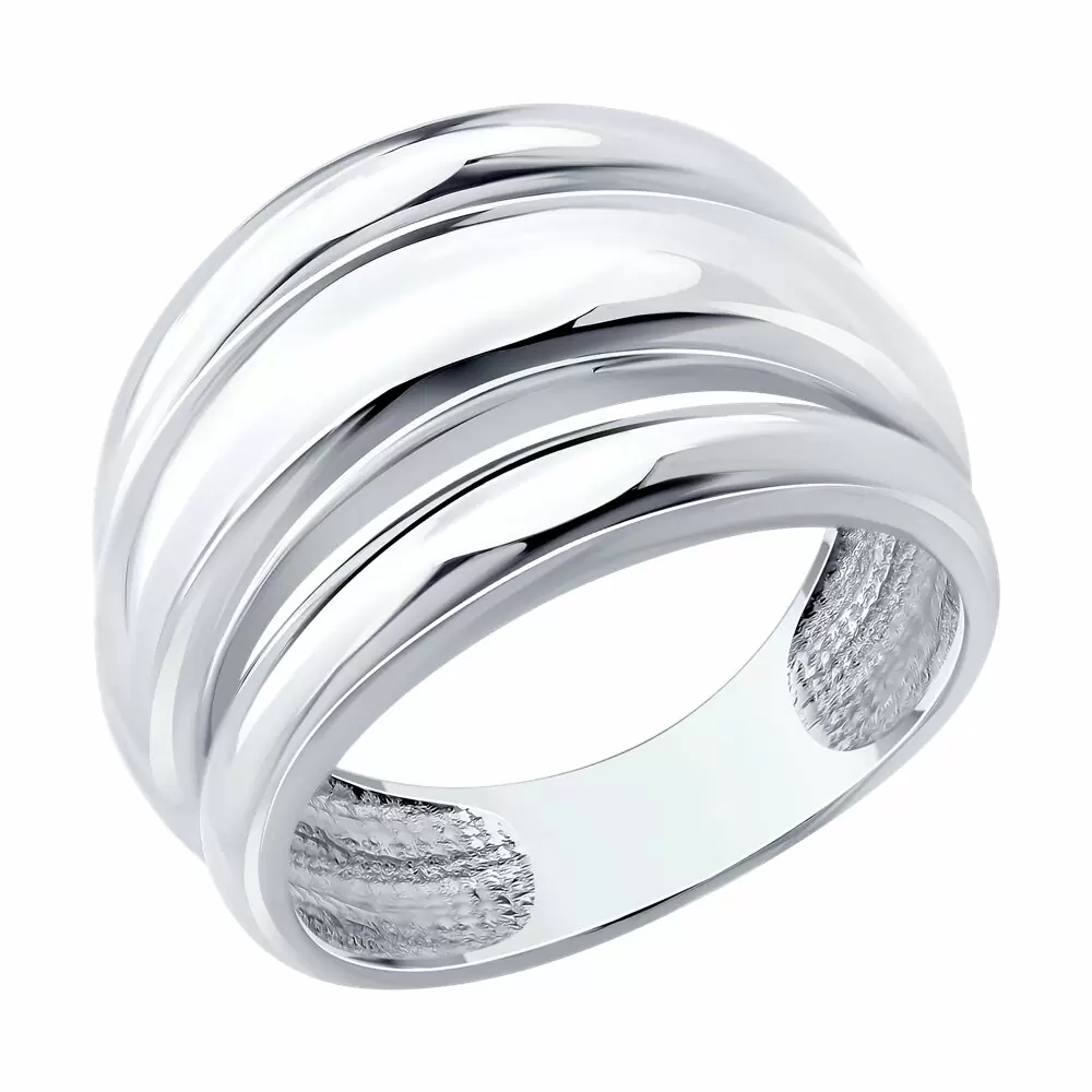 Кольцо 94014635 серебро