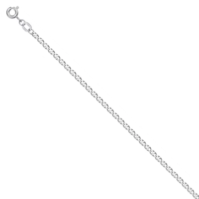 Цепь НЦ22-050-3 d0.50 серебро Полновесная