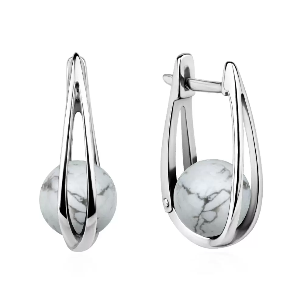 Серьги 2340К01554 серебро