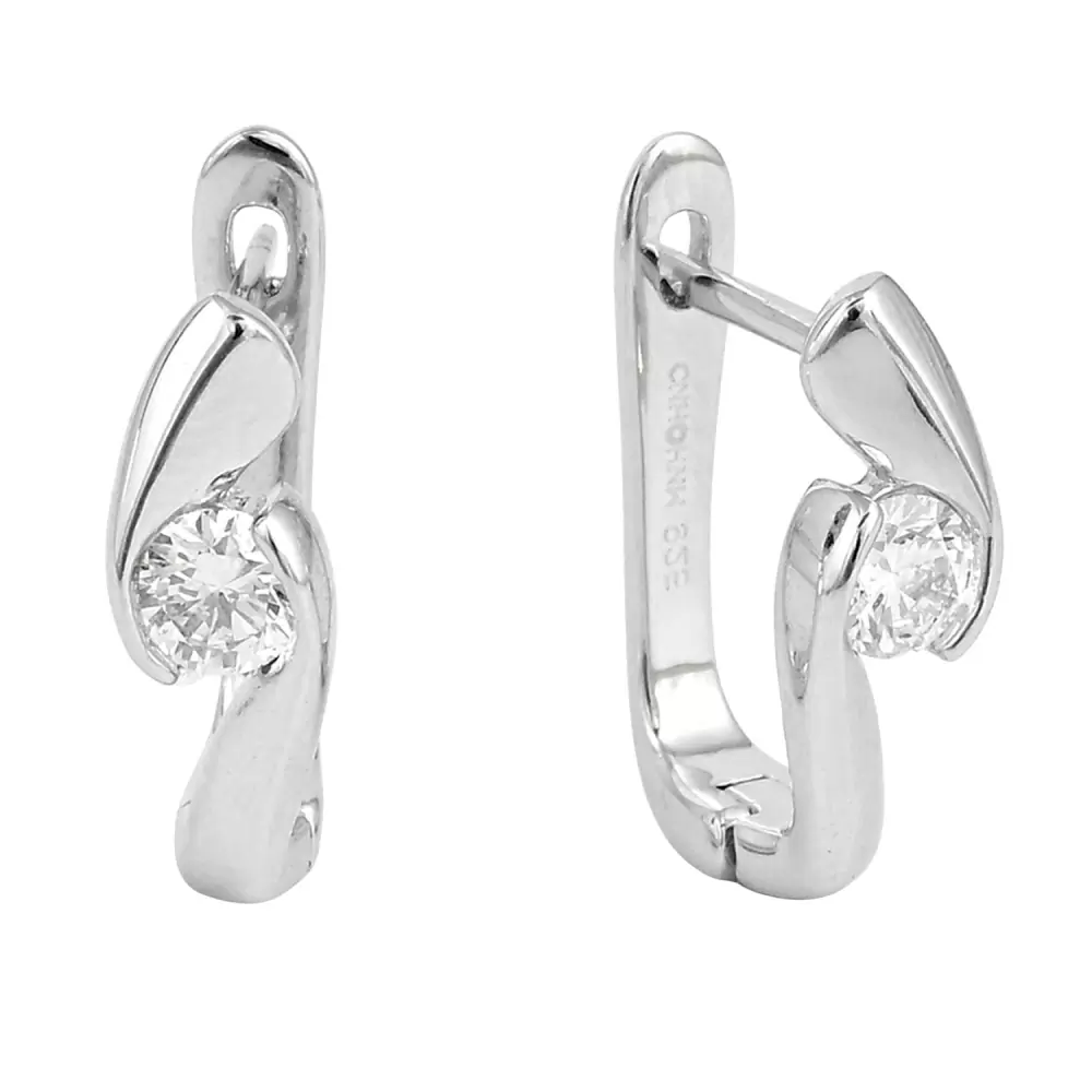 Серьги 192-013050 серебро