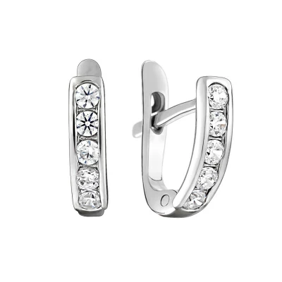 Серьги дорожка с105089р серебро