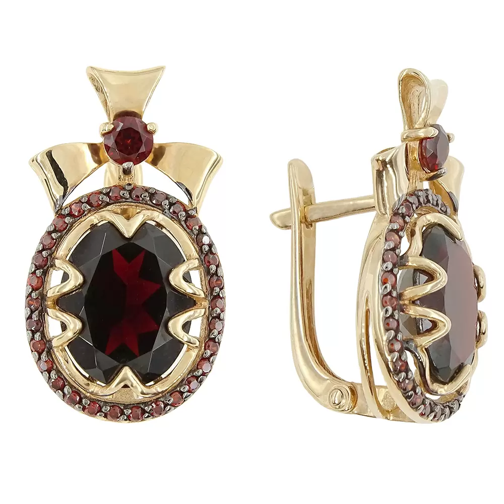 Серьги с0959V22 золото