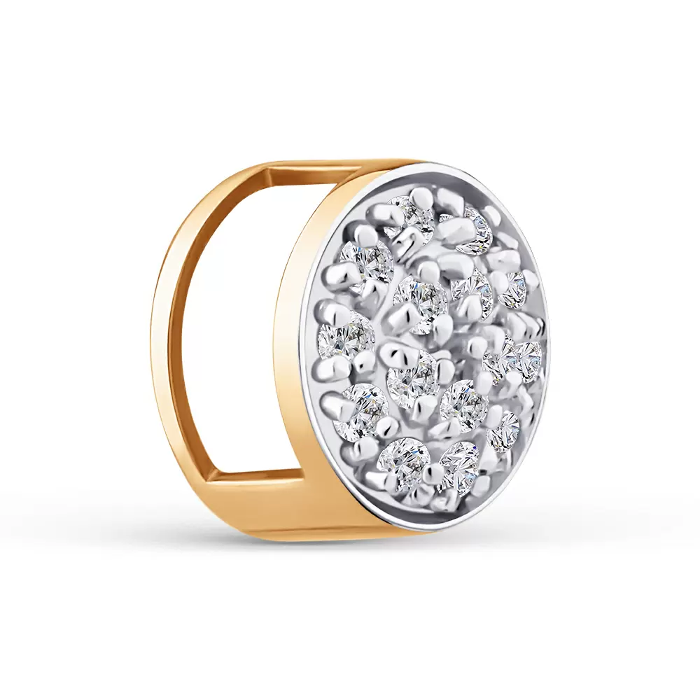 Подвеска бегунок 034583-1102 золото Круг_1