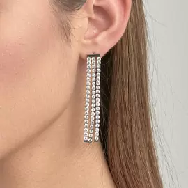 Серьги подвесные BEIE001 ювелирный сплав_1
