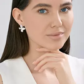 Серьги 94027297 серебро Паскуале Бруни_3