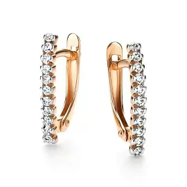 Серьги дорожка 26443-100 золото_0