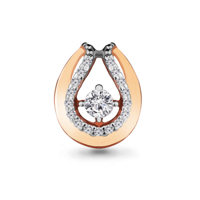 Подвеска бегунок 24227А.1 золото Капля