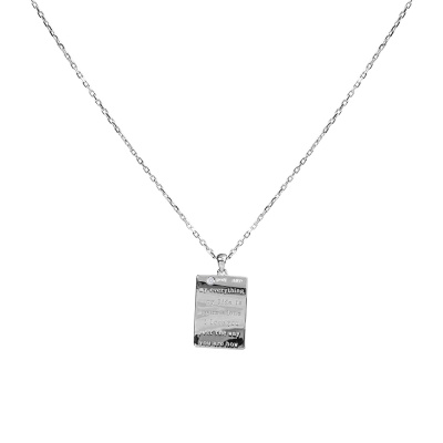 Колье SN-B1576 серебро