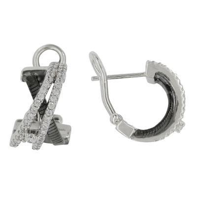 Серьги Ec60528r серебро