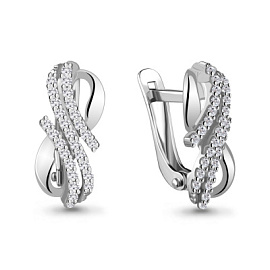 Серьги 42598А.2 золото