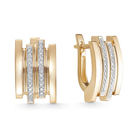Серьги 818-2100 золото